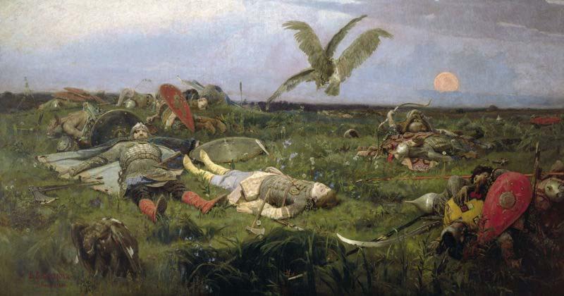  The field of Igor Svyatoslavich battle with the Polovtsy,